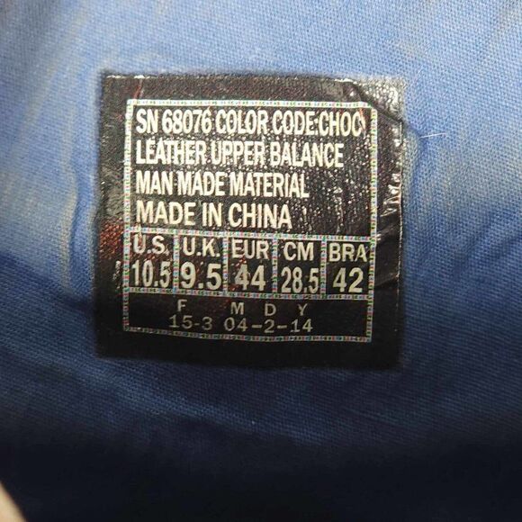 Marc Nason Men’s US 10,5 Brown Suede Leather Lace Up Ankle Chukka Boots Shoes - Picture 13 of 15